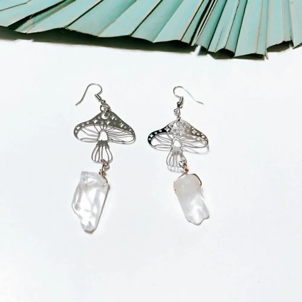 Crystal drop earrings  S21